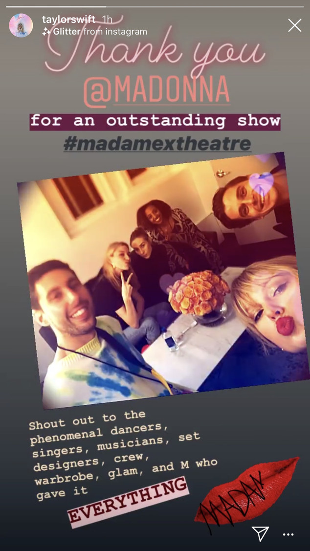 Taylor Swift And Queer Eye S Antoni Porowski Are Bff Goals At Madonna Concert E Online